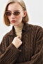 Yakali Hair Braided Sweater Brown - 7