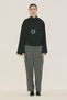 Textured Drapey Black Blazer - 4