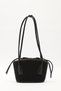 Canvas Mini Bucket Bag Black - 7