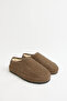 Boots 2601 - Suede Mink Suede Women's Boots with Short Stitching Detail - 2