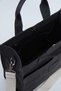 Yikama Effected Medium Canvas Bag Black - 7