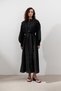 Ribbed Wide Dress Black - 5