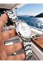 Gift Thin Leaf Case Sapphire Glass Steel Strap Men's Wristwatch 5Atm Waterproof 2Years Warranty Father's Day Gift Valentine's Day Gift - 2