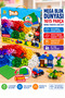 Mega Blok World 1615 Piece Colorful Creative Lego Set with 48X24 Base