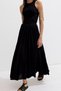 Crush Effect Premium Skirt Black - 7