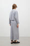 COTTON PEN SKIRT GRAY-MELANGE - 7