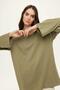 Wide Sleeve Oversize Tshirt Light Khaki