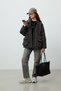 OVERSIZE BOMBER COAT KHAKI