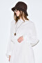 Muslin Waist Tight Dress Ecru - 5