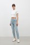 BOOTCUT FIT DENIM PANT LIGHT BLUE - 3