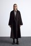 Nicola Kruvaze Trench Coat Dark Brown - 2