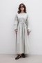 Premium Poplin Dress Green