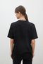 SHORT SLEEVE FIT COTTON T-SHIRT BLACK - 4