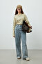 Cotton Long Sleeve Fit T-Shirt - Stone - 2