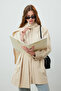 STOCKHOLM SCARF DETAIL Oversized TRENCH COAT BEIGE