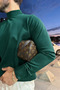Men's Regular Cut Long Sleeve Half Fisherman Knitwear Sweater - 3