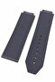 Hublot Big Bang Classic Fusion Compatible Navy Blue Silicone Watch Band - Case Entry 19 mm