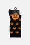 Men's Cotton Halloween Themed Socks Black - 2