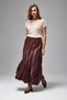 Women's Mercerized Transparent Low Sleeve Blouse - 5