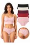 Laser Cut Seamless Panties 5 Pack Multi Color