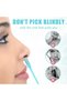 15 Pcs Manual Nose Hair Trimmer and Brush,2-in-1 Nasal Hair Cutter and Cleaning Tool for Men and Women - 5
