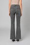 Women's Spanish Flare Jean High Waist Slimming Denim Pants - 3
