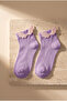 Lilac Winged Children's Socks - 3