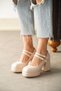 Women's Forlan Platform Heeled Shoes - Tan