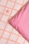 Jours Pink 100% Cotton Pieces Single Children Duvet Cover Set - 5