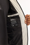 Men's Gray Hooded Water Repellent Windproof -5 Degree Resistant Comfort Fit Inflatable Coat A52Y6155 - 6