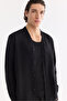 Men's Black V-Neck Breathable Soft Touch Comfort Fit Shirt A61Y2106 - 6