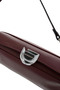 Burgundy - Burgundy Plain Women's Shoulder Bag Sp1294 - 4