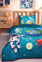 Little Astronaut 100% Cotton Junior Single Duvet Cover Set
