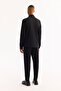 Men's Black Classic Collar Cotton Comfort Fit Shirt Jacket A52Y2092 - 4