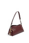 Burgundy - Burgundy Plain Women's Shoulder Bag Sp1294 - 2