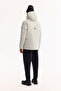 Men's Gray Hooded Water Repellent Windproof -7 Degree Resistant Comfort Fit Puffer Coat A52Y6165 - 8