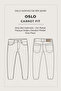 Men's Beige Classic Waist Cotton Plain Washed Oslo Carrot Fit Jean Trousers A51Y3548 - 2
