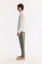 Men's White Judge Collar 100% Linen Comfort Fit Shirt B002035 - 3