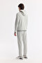 Men's Stone Hooded Water Repellent Bi-Stretch Technical Fabric Comfort Fit Coat A51Y6052 - 4