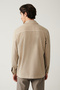 Men's Mink Classic Collar Garment Dyed Pocketed 100% Cotton Comfort Fit Denim Jacket A41Y6005 - 4