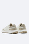 Men's Beige 100% Leather Flexible Sole Lightweight Casual Shoes B008010 - 4