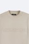 Men's Stone Crew Neck 3 Thread Raised Printed Regular Fit Sweatshirt A42Y1306 - 8