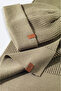 Men's Mink Jacquard Knitwear Scarf Beanie Set A42Y9220 - 3