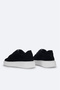 Men's Black 100% Suede Flexible Sole Lightweight Casual Shoes B008002 - 4