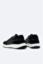 Men's Black 100% Leather Flexible Sole Lightweight Casual Shoes B008010 - 4