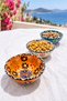 Chinese 6-Piece Ceramic Handmade Bowl Set (Snack Bowl, Sauce Bowl) - 3