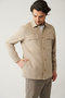 Men's Mink Classic Collar Garment Dyed Pocketed 100% Cotton Comfort Fit Denim Jacket A41Y6005 - 3
