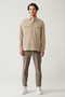 Men's Mink Classic Collar Garment Dyed Pocketed 100% Cotton Comfort Fit Denim Jacket A41Y6005 - 6