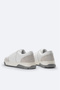 Men's White 100% Leather Flexible Sole Lightweight Casual Shoes A51Y8000 - 3