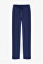 Men's Navy Blue Navy Season Long Sleeve Shirt Pants Pajama Set - 3